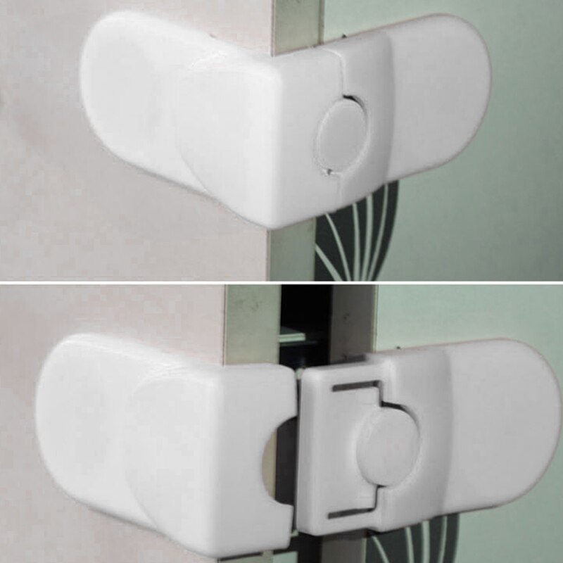 10pcs/set Baby Safety Drawer Locks Children Security Protection Lock For Cabinet Door Kids Child Safety Locks Securite Enfant