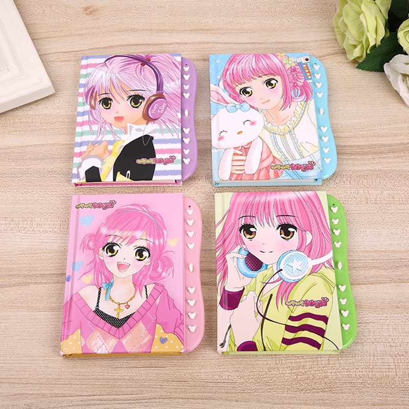 Kids Diary with Lock School Diary Children's Small Diary Notebook with a Lock