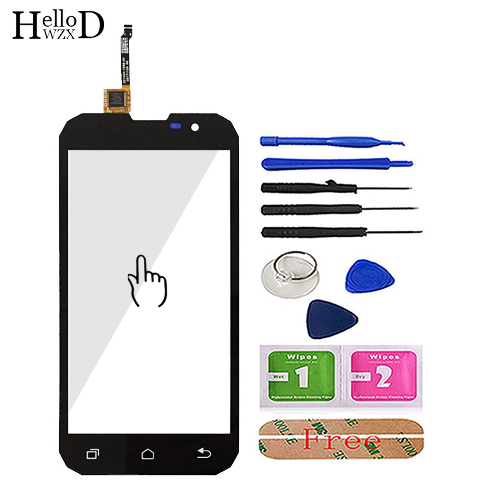 Mobile Phone Front Touch Glass For Geotel G1 3G Touch Screen Glass Digitizer Panel Sensor Tools Adhesive