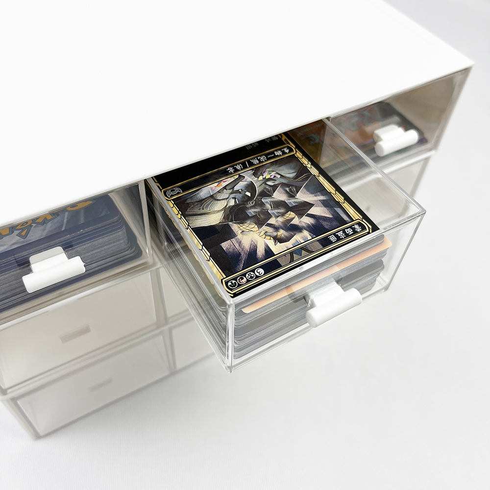 klar Karte Deck Kasten, Karten organisator für Spielkarten, Sammelkarten-Aufbewahrung sbox für alle Sammelkarten spiele