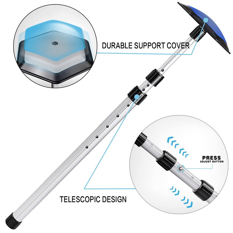 Sac de Golf en aluminium Durable, sac de voyage, tige de Support, housse de Protection pour Club, accessoires ajustables, directe