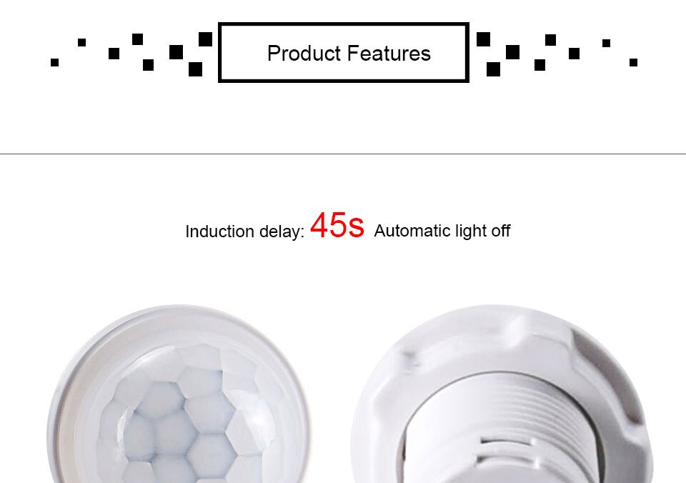 110V220V LED Body sensor switch AC LED ceiling lamp. Downlight infrared 40W lamp inductive switch