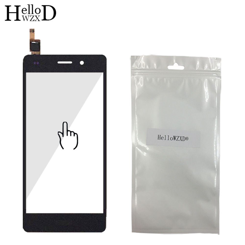 Cristal frontal para teléfono móvil Huawei P8 Lite, Panel digitalizador con pantalla táctil de cristal, Sensor de lente de pantalla táctil