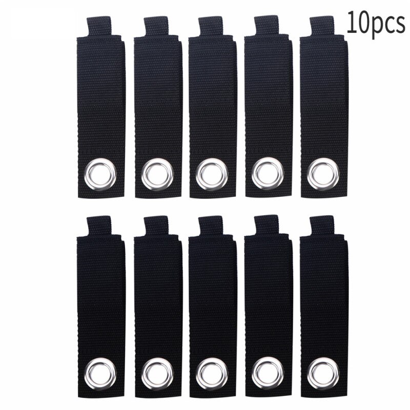 10Pcs Heavy Duty Verlengsnoer Kabel Slang Houder Organizer Opslag Riem Voor Kelder Garage Haak Kabel Slang Touw Wrap hanger: Default Title