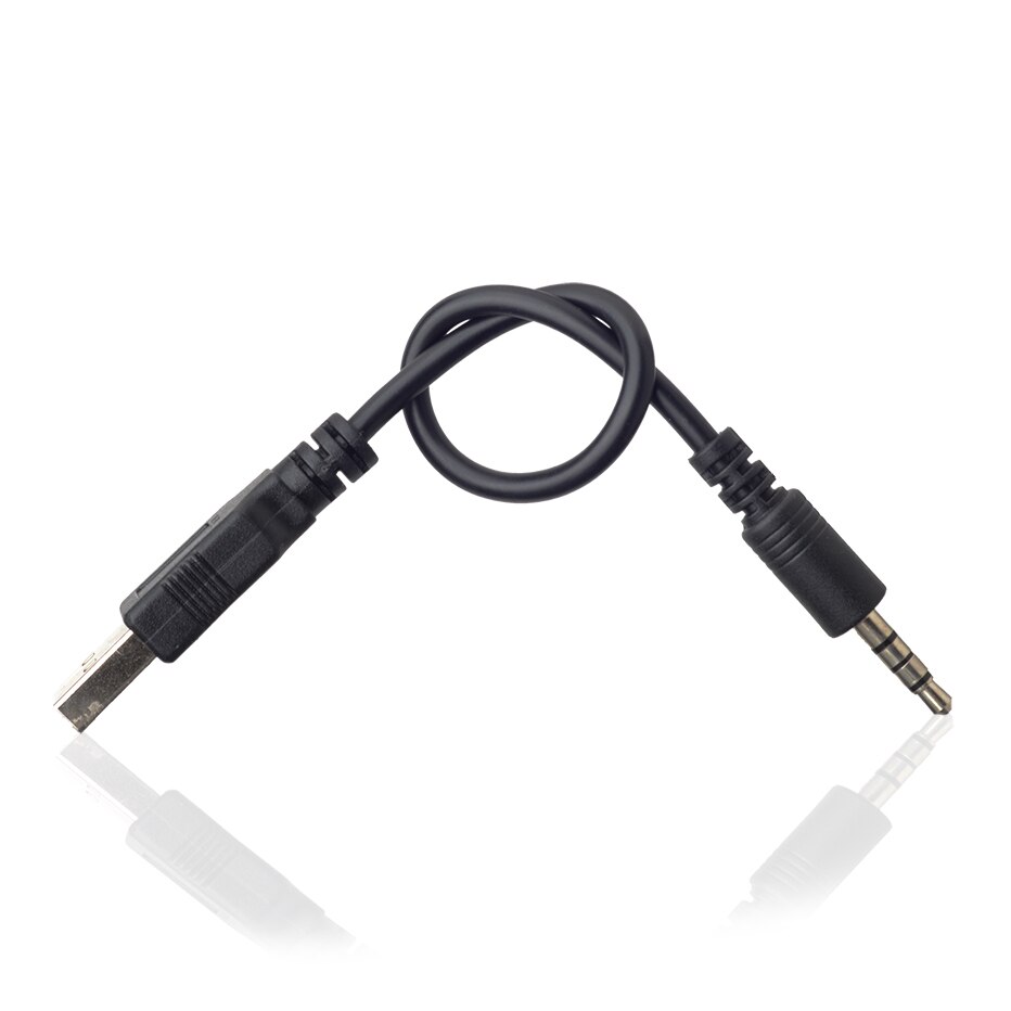 USB to 3.5mm Date Cable for Savetek Voice Recorder or Other Device with 3.5mm Infterface