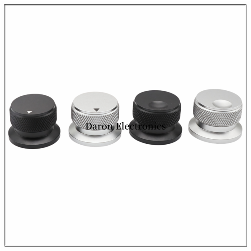 Bouton solide en alliage d'aluminium de couleur, capuchon de bouton de potentiomètre 30x20, capuchon de réglage rotatif pour instrument d'appareil ménager