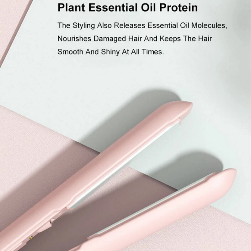 Riwa Hair Straightener Curler Waver Styling Tools Negative Ion Essential Oil Coating Hair Care Clip 32MM Styling Tools Curler