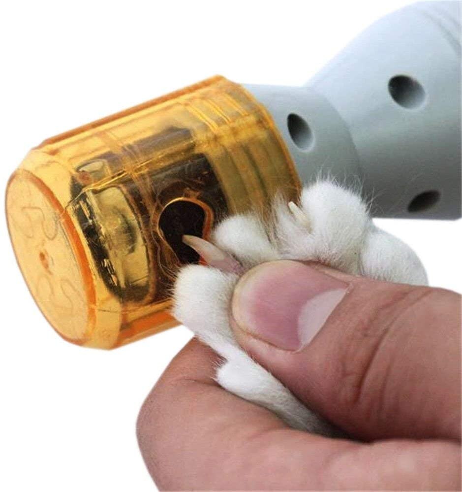 Lima de Uñas Eléctrica para Perro Gato Mascotas Mediano y Grande, Cortaunas Perro, Amoladora del Clavo Recargable y de Bajo Ruid