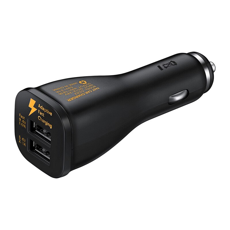 Snel Opladen 5V 9V Dual Usb Auto Fast Charger Adapter Voor Iphone Ipad Sam-Sung