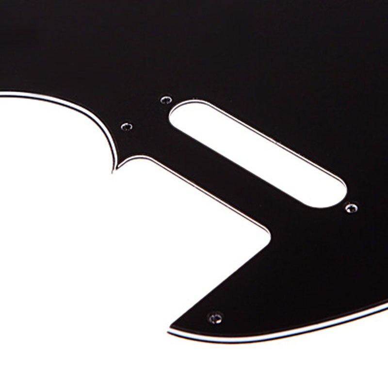 3 Ply Tele Style Electric Guitar Pick Guard Scratch Plate Fit Telecaster Black Guitar Pickguard