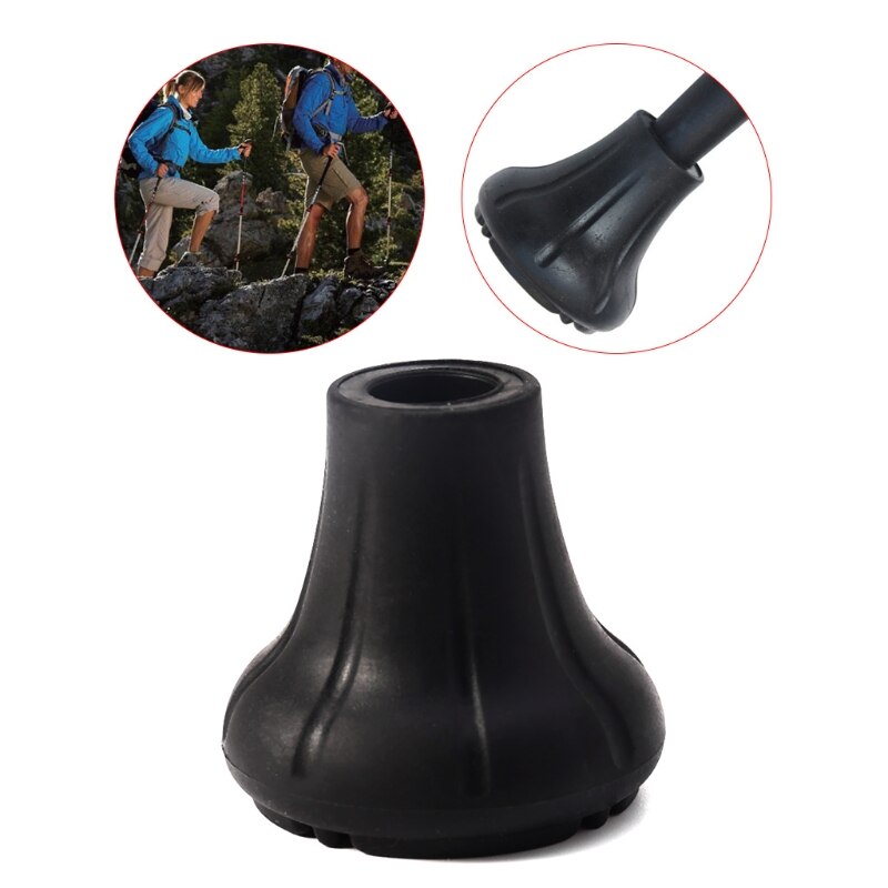 Nordic Trek Pole Alpenstock Rubber Tip Protector Walk Hiking Stick Accessories