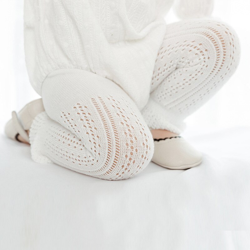 Pizzo di Cotone Per Bambini Leggings per le Ragazze Della Maglia di Estate Del Bambino Dei Pantaloni di Capris Pantaloni Dei Bambini Del Bambino Delle Ragazze di Legging Vestiti per 0- 6 anni