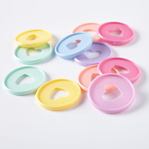 8PCS 35mm Kunststoff Bindung Ring Pilz Loch Liebe Lose-blatt Bindung Taste DIY Buch Schleife Lose-blatt Bindung Ring Disc Schnalle