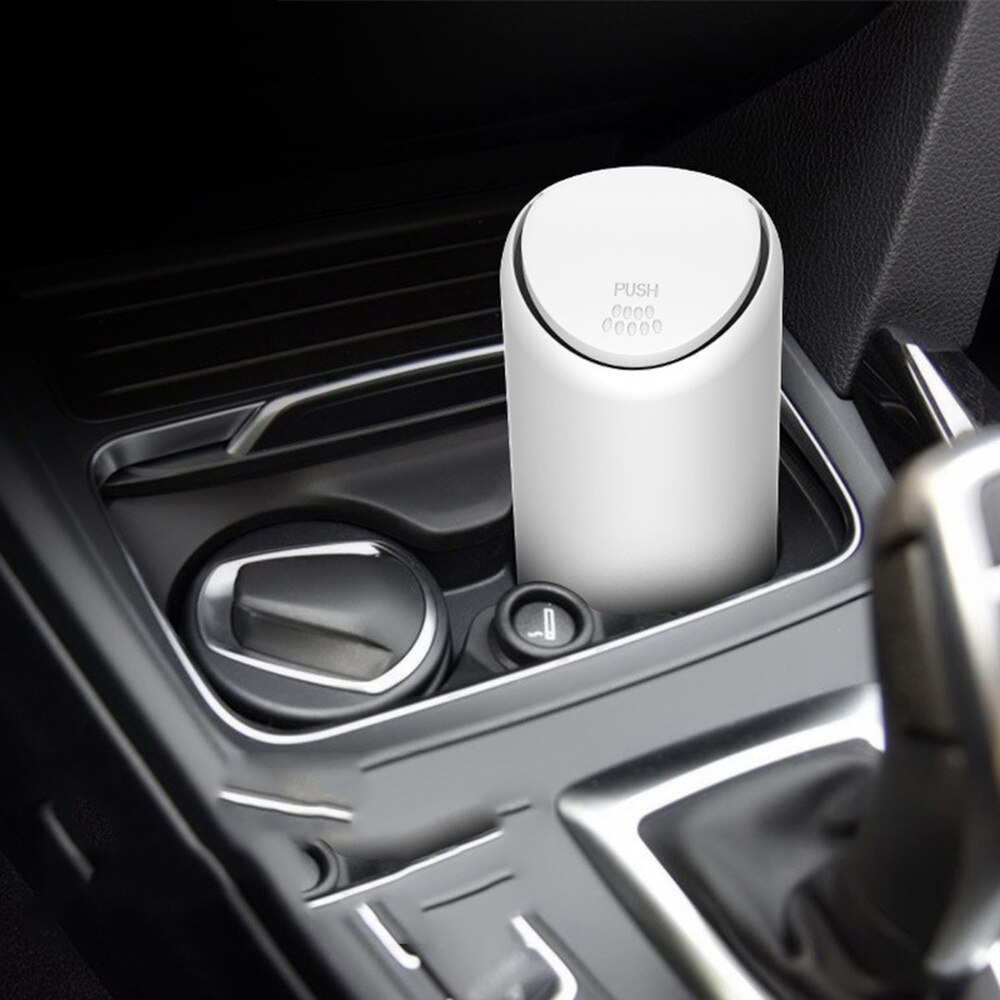 1Pc Car Prullenbak Kan Mini Auto Dust Organizer Auto Interieur Vuilniszak Vuilnis Container Opbergdoos Emmer Auto accessoires