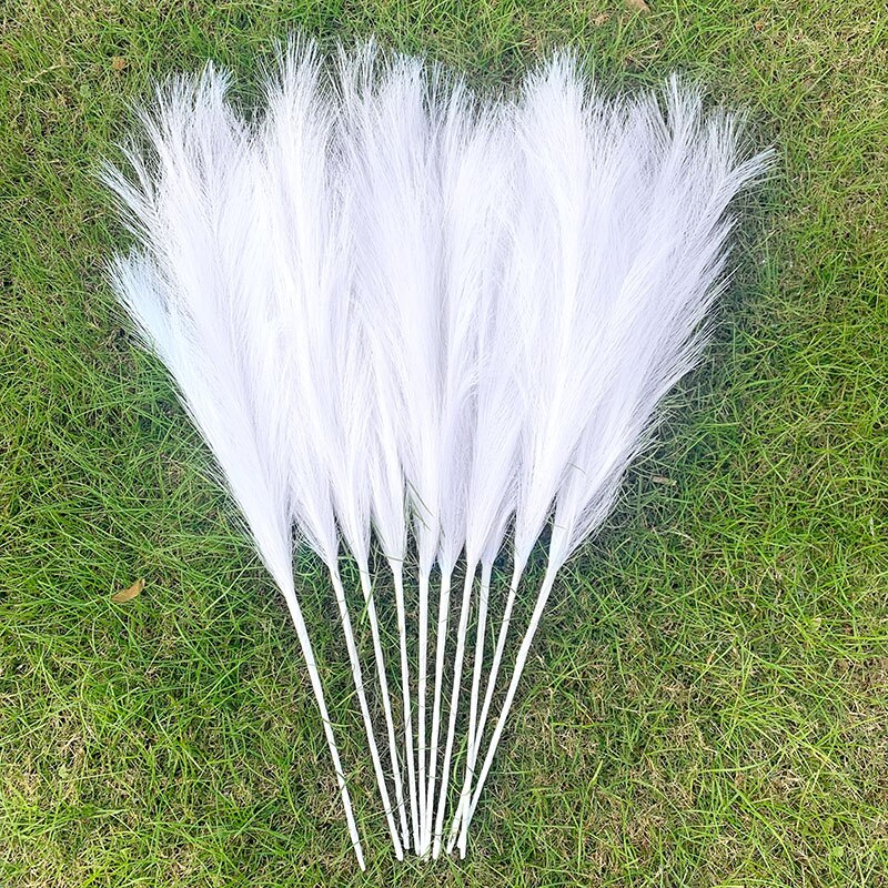 5pcs 70cm Artificial Plant Pampas Grass Polyester Silk Flowers Grass for Home Decor Wedding Decoration Table Centerpieces Plants: B01