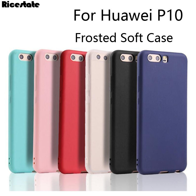 Fundas para Huawei P10 funda de silicona suave esmerilada para Huawei P10 Fundas protectoras para Huawei P10 cubierta de teléfono mate