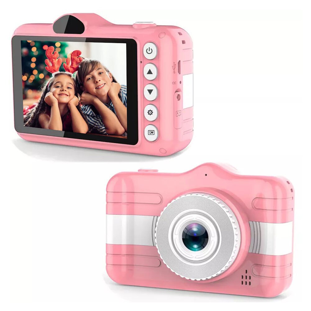 Kind Camera Digitale Camera 3.5 Inch Leuke Cartoon Camera Speelgoed Kinderen 12MP 1080P Foto Video Camera Voor kids