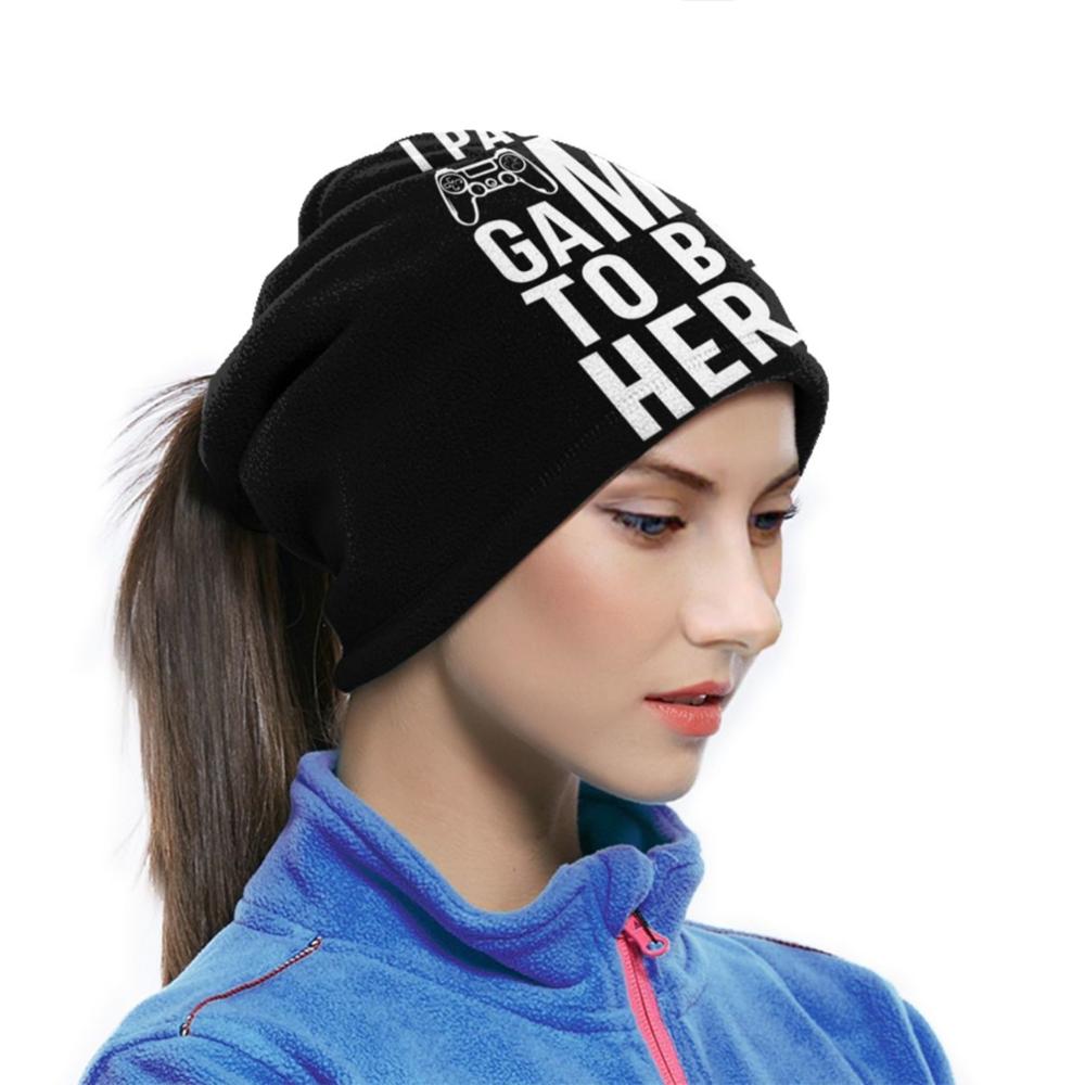 Ik heb mijn spel gepauzeerd om hier te zijn fietsen motor hoofddeksel wasbare sjaal nekwarmer gezichtsmasker ik heb mijn spel gepauzeerd om hier te zijn gamen