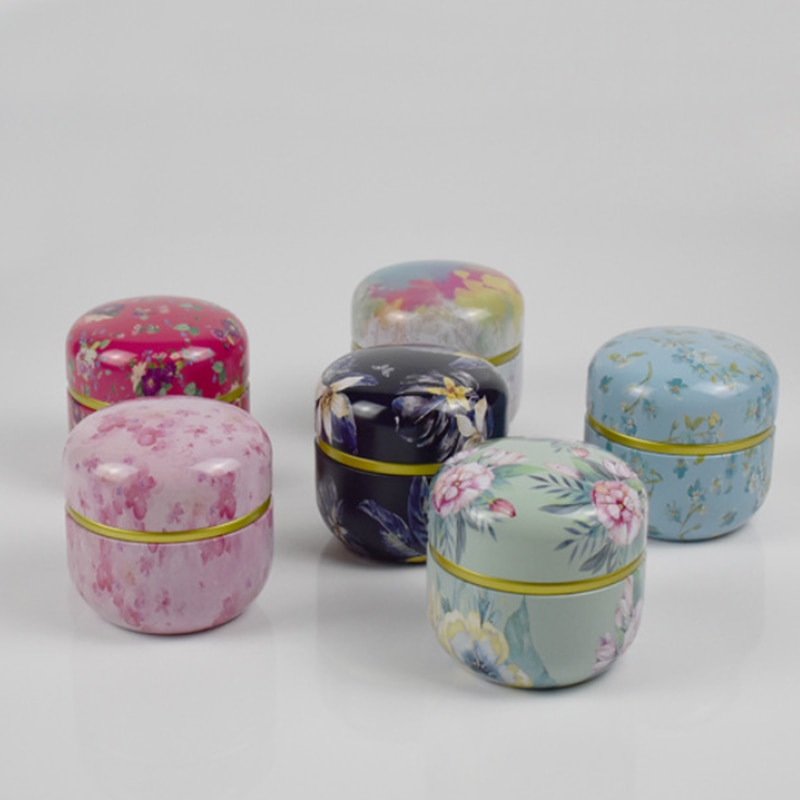 Draagbare theeset voor op reis, huishoudelijke verzegelde theepot, chinese stijl, multifunctionele metalen theedoos met deksel