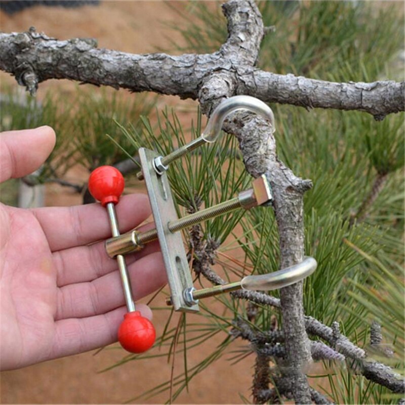Bonsai Trees Branch Adjuster Holder Small Bender Curved Device Garden Pruner Bender Metal Twig Regulator Trunk Modulator