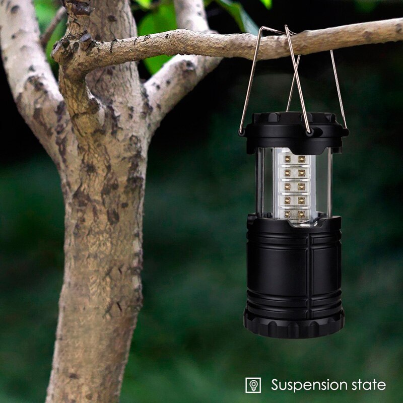 30 LED Camping Lantaarn Draagbare Water Slip Ultra Heldere Tent Lamp Voor Wandelen, Emergency Outdoor LED Camping Zaklamp