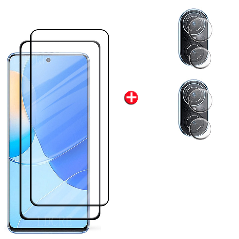 Pełna osłona szklana robić Huawei Nova 9 SE Szkło robić Huawei Nova 9 SE Szkło hartowane robić Huawei Nova 9 SE Szkło obiektywu: khaki