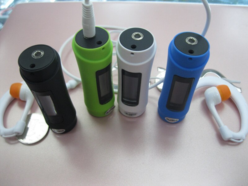 4gb/8gb waterdichte zwembandjes met  mp3 fm-spelers en lcd-scherm,  mp3/ wma-muziekspelers voor autorijden, buitensporten en wespen  mp3