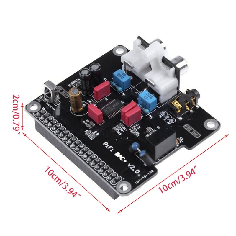 Carte Audio numérique pour Raspberry PI, HiFi Digi DAC et HiFi Digi, carte son Audio pour Raspberry PI 3 modèle B / 2B / B H052