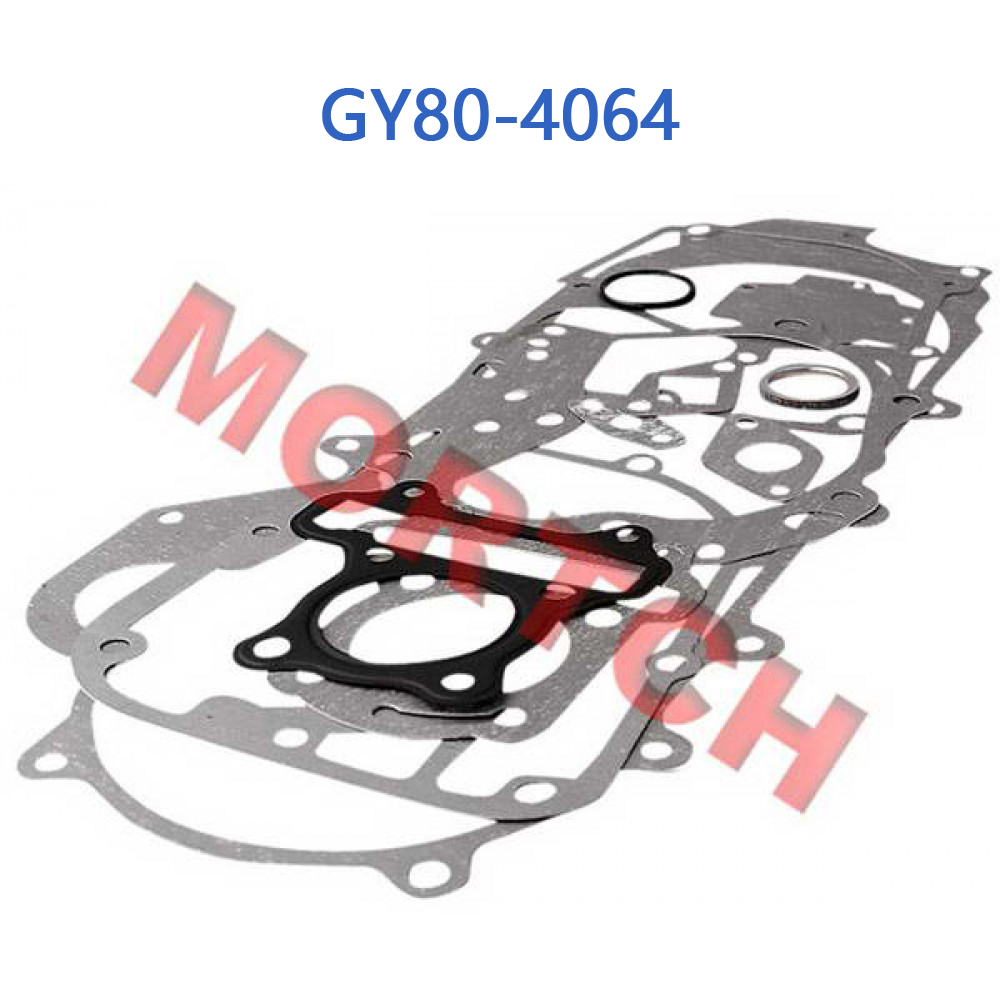 GY80-4064 GY6 80cc Volledige Set Pakking 40 cm 43 cm 46 cm Voor GY6 50cc 4 Takt Chinese Scooter bromfiets 1P39QMB Motor