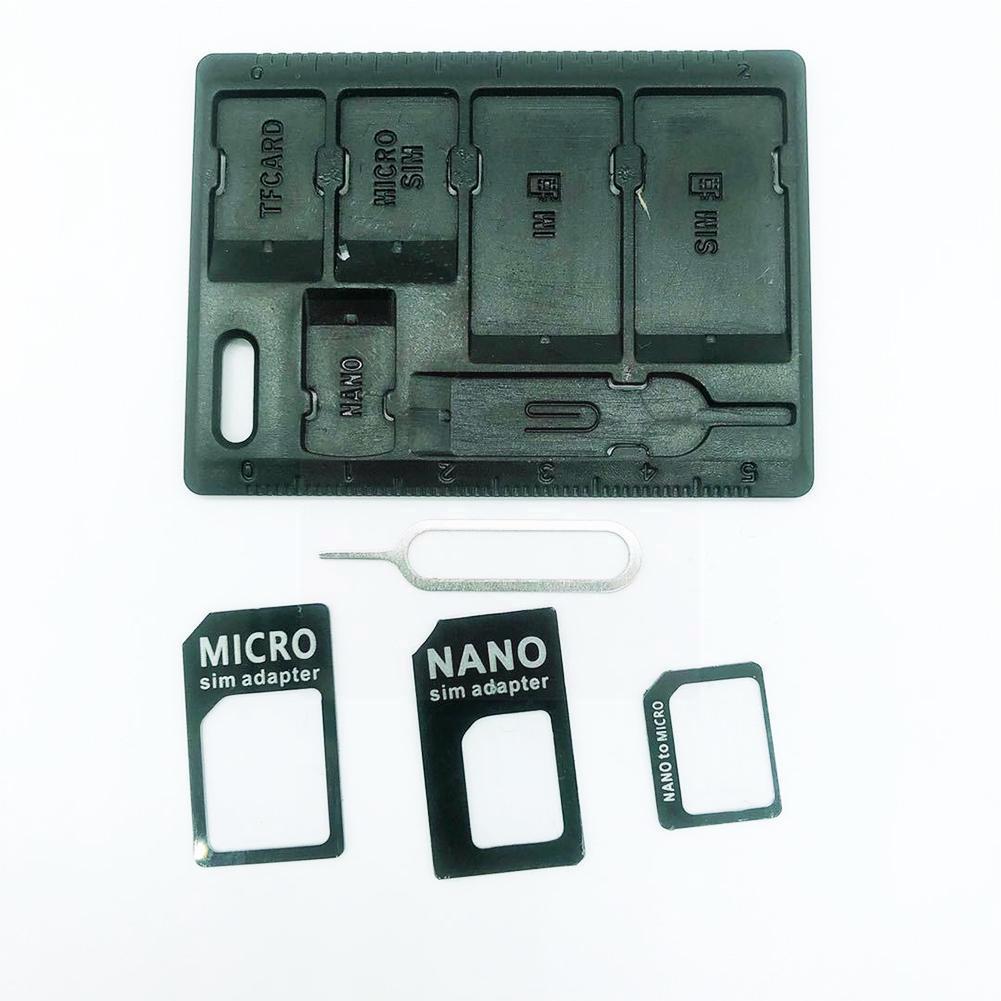 Portable Memory Card Case, SIM Card Holder, Universal Mobile Travel Phone Needle Card-taking Suit Restore, Universal Q3H1