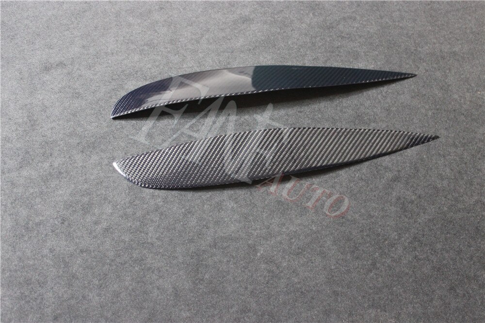 Carbon Fiber Headlight Cover Eyebrows Eyelids for Acura RSX Honda Integra DC5 2002-2006: Default Title