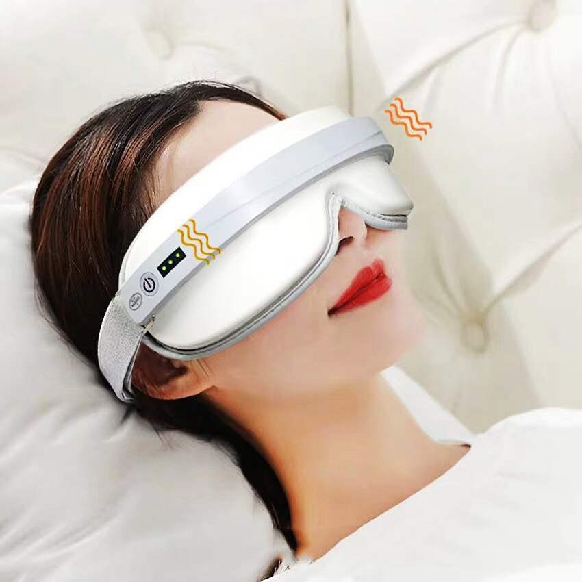Auge Massage Augenschutz Instrument Wiederaufladbare Intelligente Heiße Kompresse Auge Massagegerät Vibration Pflege axial Stange Erwachsene/Art