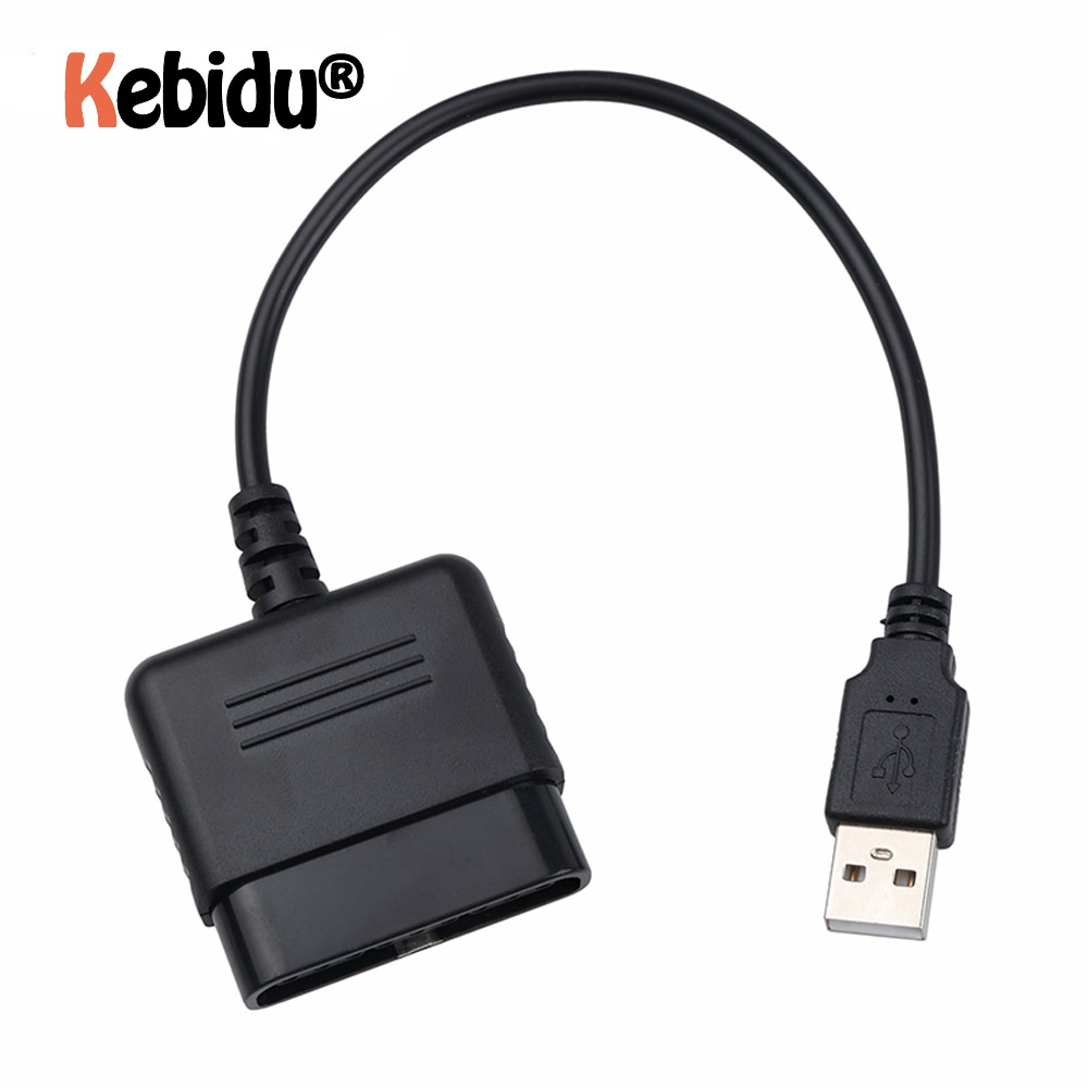 Kebidu Usb Gamepad Games Controller Converter Zonder Driver Voor Sony PS1 PS2 Adapter Kabel Voor PS3 PS2