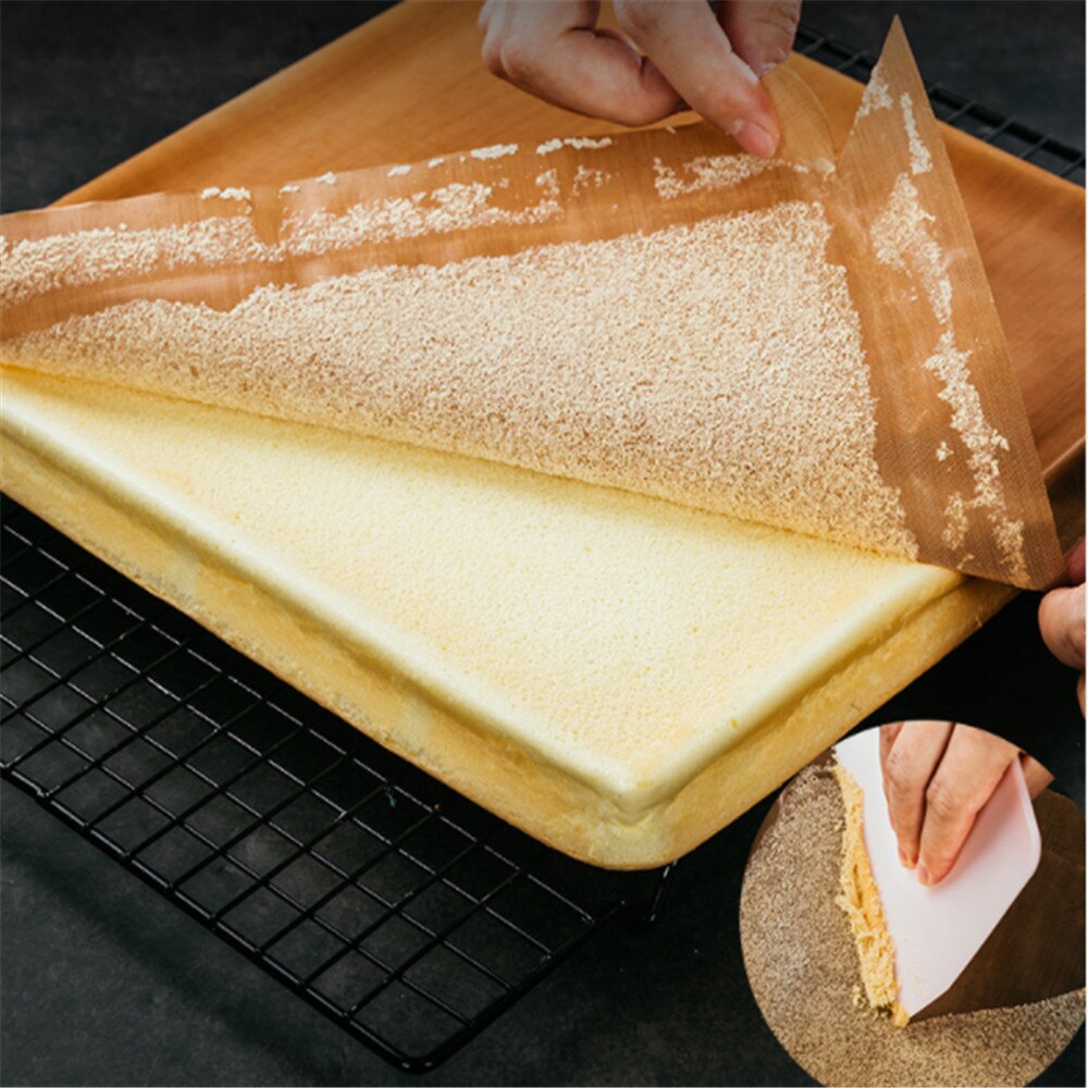 Bakmat voor taarten 60*40cm bakmatten antiaanbakmat pizza bakmat bakmat voor thuis oven glasvezel bakgereedschappen