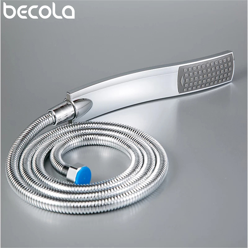 Hand Shower,Hand Held Shower Head Bathroom Accessories ABS Chrome Finished 150CM Stainless Steel Hose Handheld Showerheads