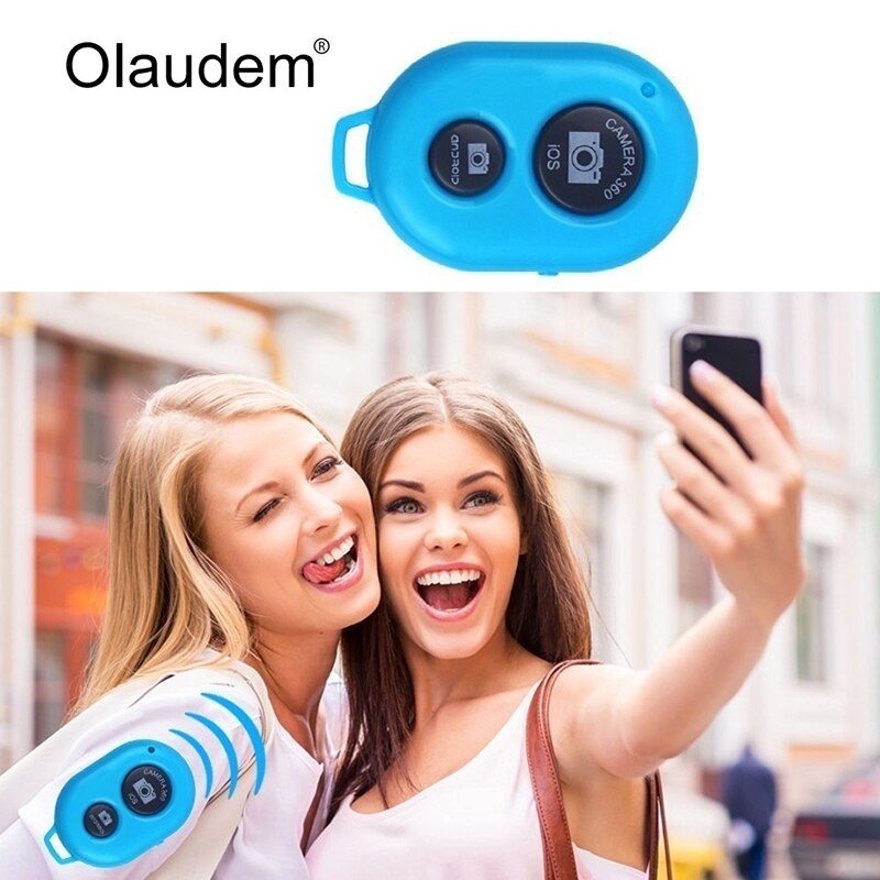 Bluetooth Fernbedienung Auslöser Foto Regler Adapter Iphone Android Mini Geschmack Für Selfie Telefon Kamera