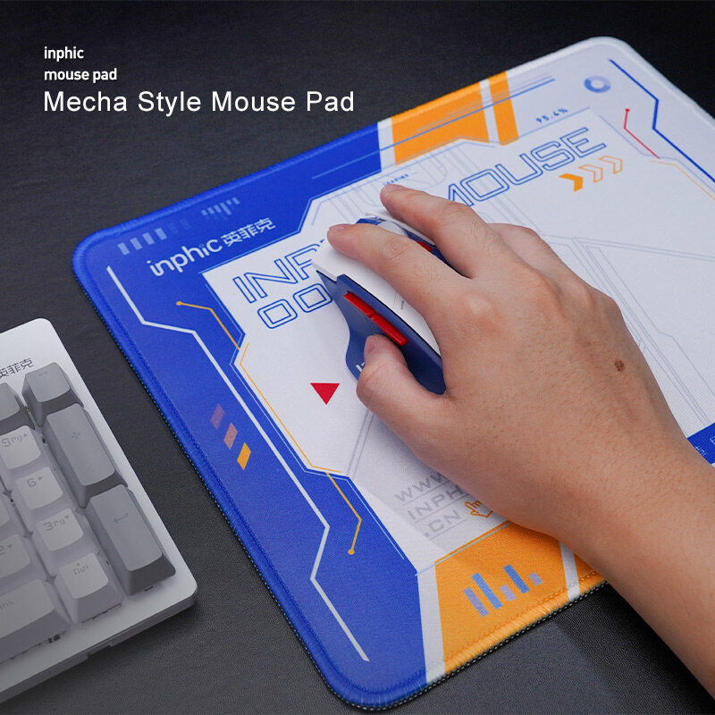 INPHIC PD60 Mouse pad for Office Gaming Use Sci-Fi Mecha Style Mouse Mat 25X30CM