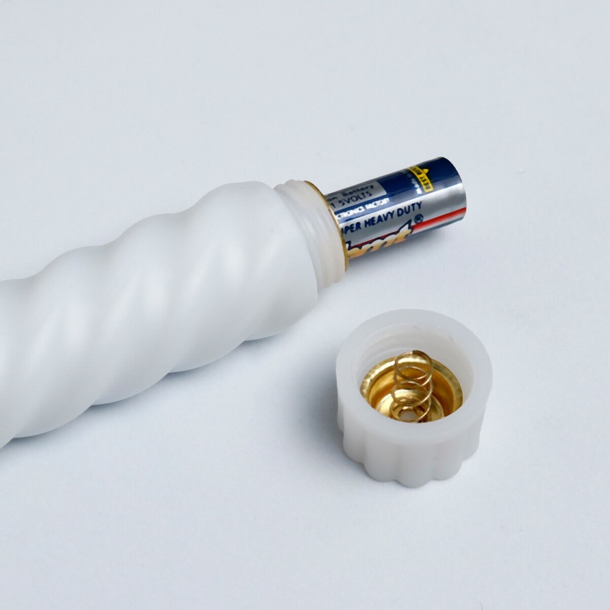 Vela LED Taper Spiral Flameless, Controle remoto com temporizador, Igreja velas varas, Casa torcida, Natal bateria operar vara vela