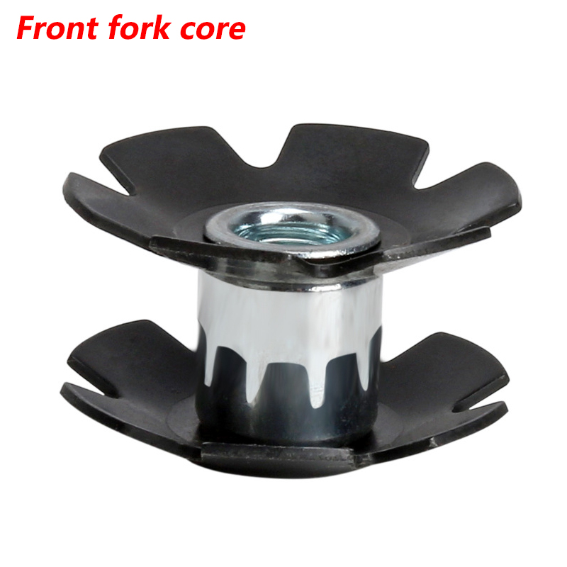 Bolany – accessoires de fourche de vélo, contrôleur de fil, barre barométrique, tige d'arbre de baril, tige de pression d'huile, base de Conversion de noyau d'expansion: Bleu