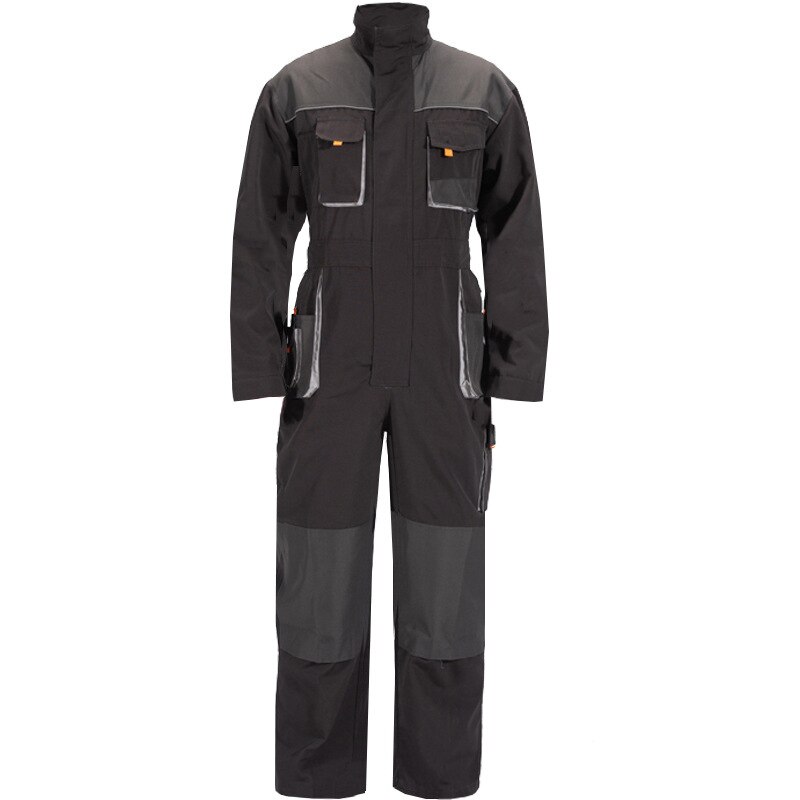 Bib Overalls Men Work Coveralls Repairman Strap Jumpsuits Pants Working uniforms Plus Size 3XL,4XL: Long sleeve / XL