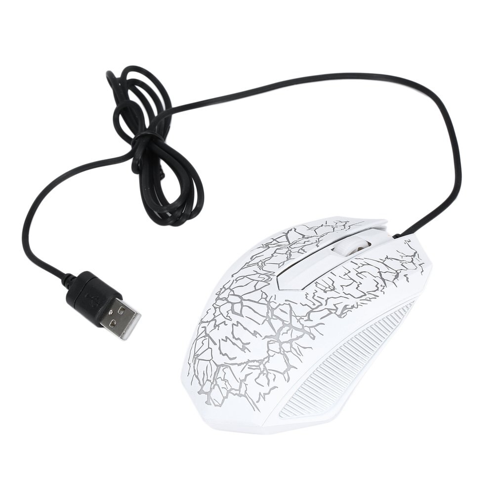 3200DPI LED Optical 3 Buttons 3D USB Wired Gaming Game Mouse Pro Gamer Computer Mice For PC Adjustable USB Wired Gaming Mouse