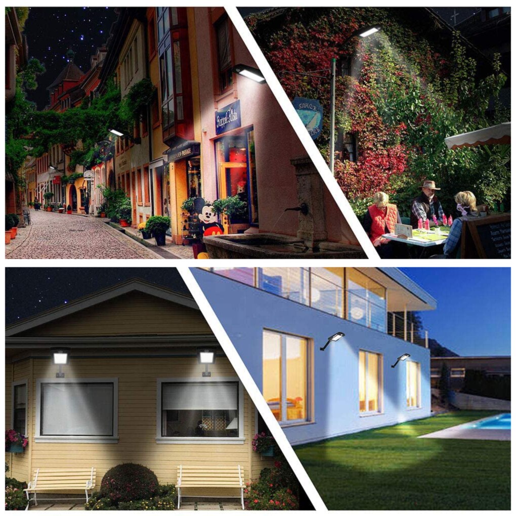 Waterproof IP65 Outdoor Solar Power PIR Motion Sensor Garden Wall Light Hiagh Durable Outdoor Home Light