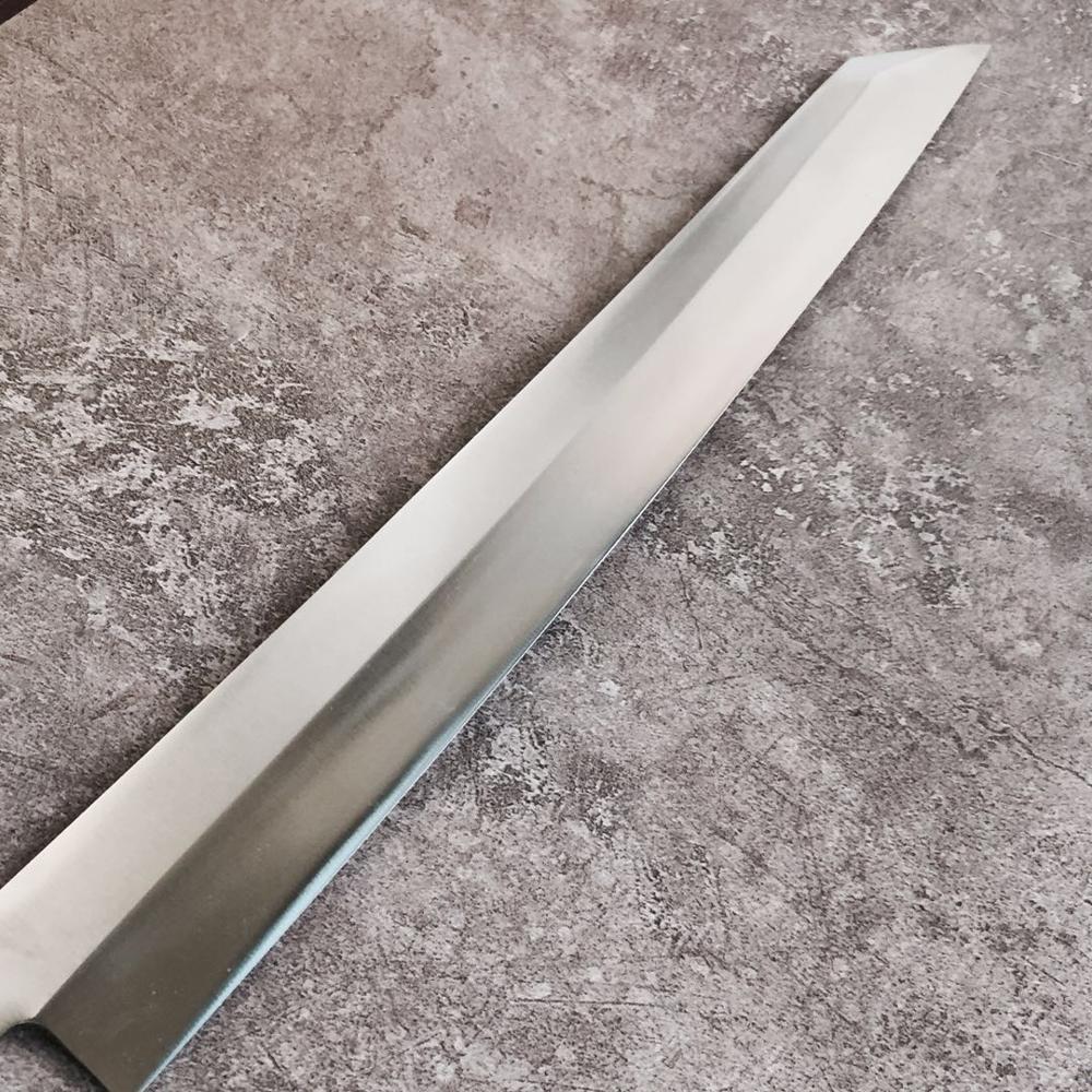 Sashimi knife diy blank blade Sushi Yanagiba Knife - Japanese Kitchen Knife 12" with AUS-8 Stainless Super Steel Sharp Blade