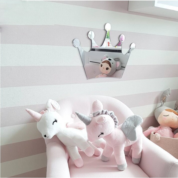 Ins Nordic Style Wall Decor Kid Children's Room Decoration Acrylic Mirror Self-adhesive Spot Living Room Bedroom Wall Decorative