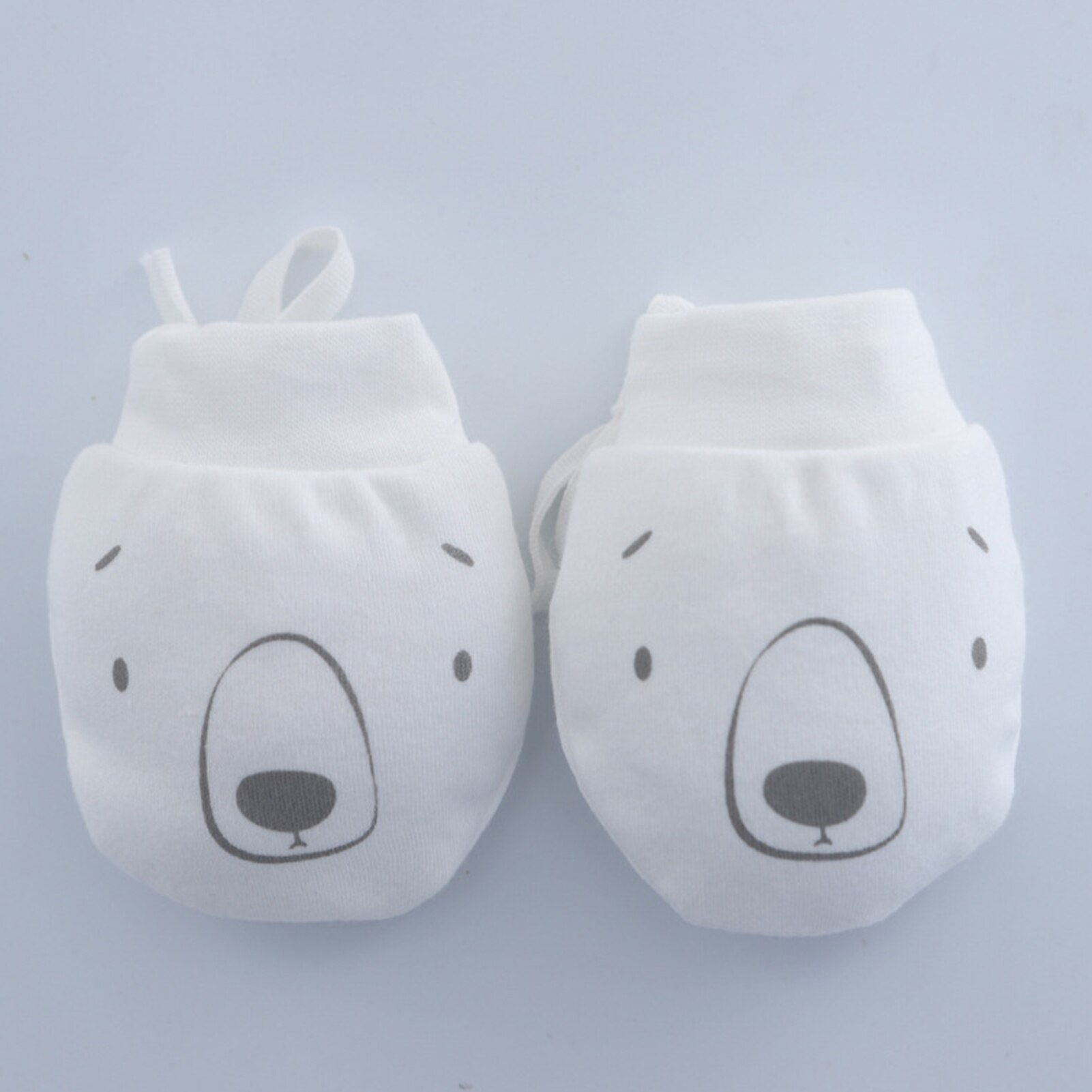 Pasgeboren Comfortabele Handig Praktische Stijlvolle Duurzaam 0-6 Maanden Oud Mitten Anti-Kras Gezicht Bescherming Warme Handschoenen