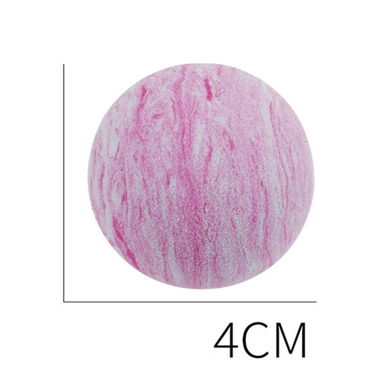 1 piezas interactivo mascota perro de juguete pelota de juguete cero EVA Bola de formación, suministros para mascotas 3 colores gato Juguetes