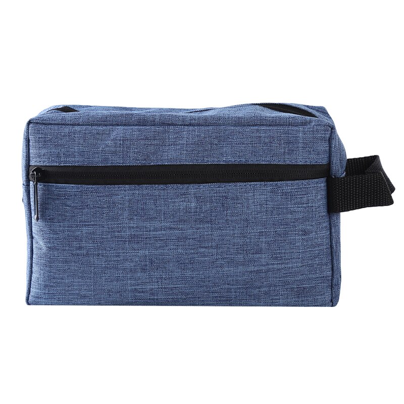 Travel Cosmetic Storage Bag Closet Organizer Computer Accessories Bag Case for Headphones Digital Portable Data Cable USB Bag: blue