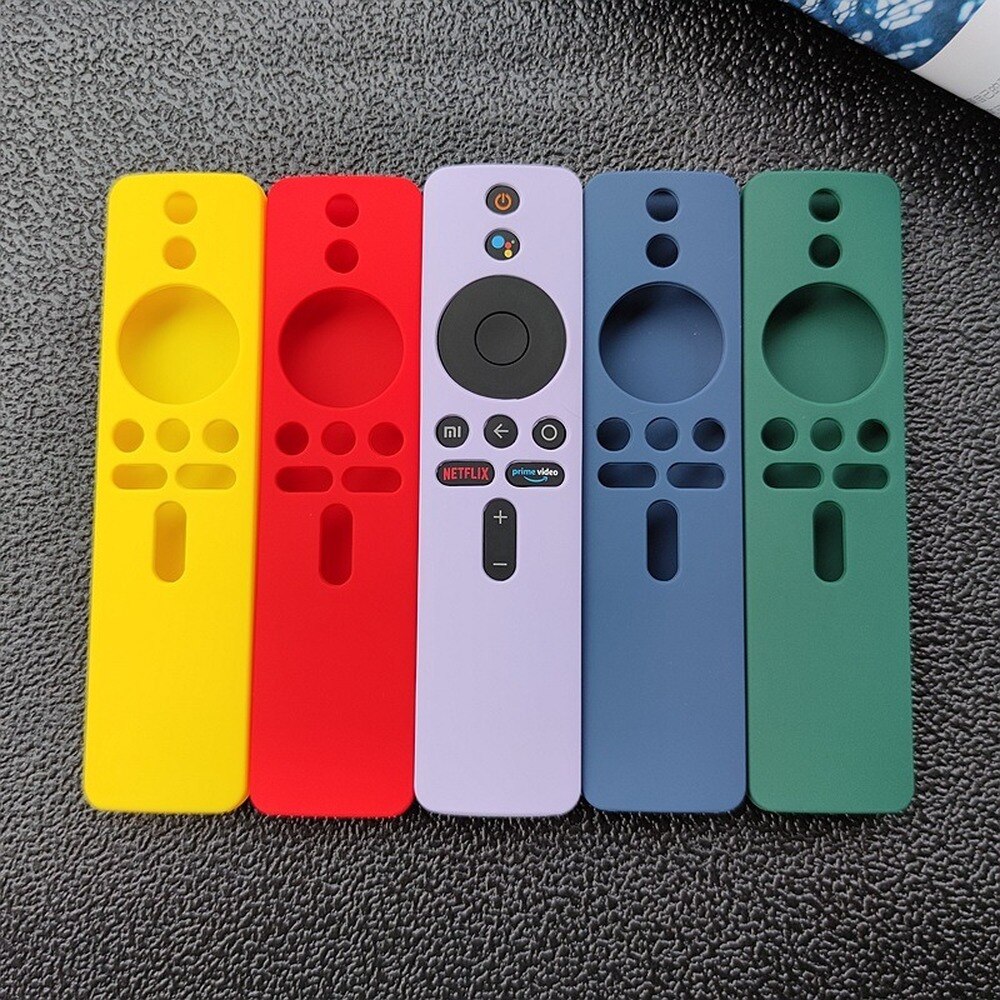 Fundas de Control remoto para Xiaomi Mi Box S Mibox 4, funda de silicona a prueba de golpes y polvo, Edición Internacional