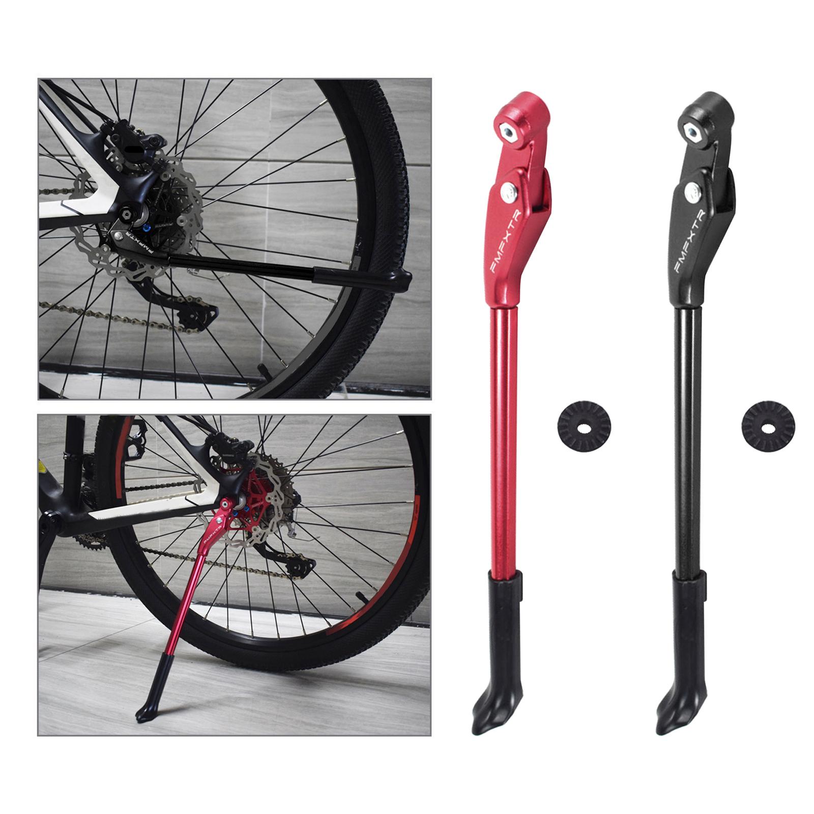 Bike Kickstand for Mountain Bike Bicycle Kickstand Adults 26 inch to 29 inch Adjustable Bike Side Stand