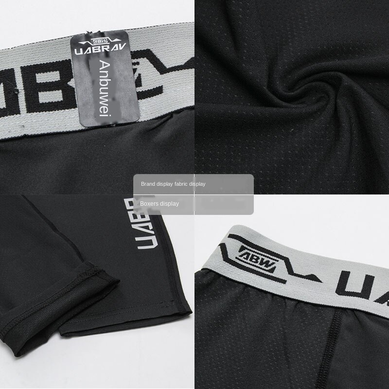 Sport stramme bukser mænd sommer fitness løb quick dry cropped bukser basketball base kompression bukser mænd